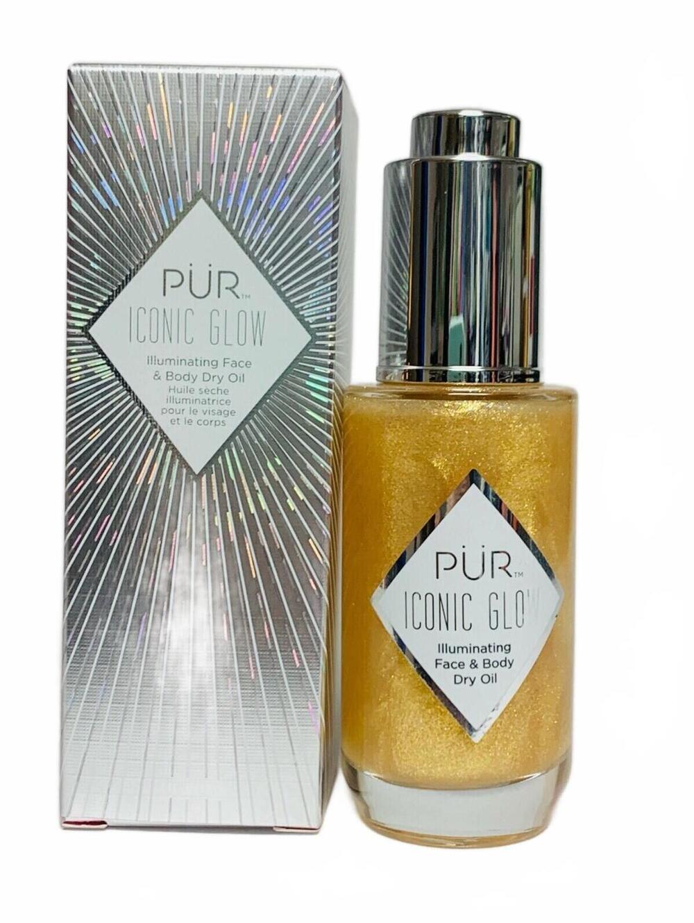 PUR Iconic Glow Illuminating Face Body Dry Oil NewInBox 1oz/30 mL